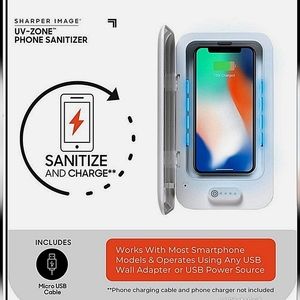 NIB UV Sanitizer Sterilizer Box for ... Phones, Ear Buds,Keys